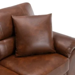 Morden Faux Leather Upholsteredwith Pillows -Morden Fort 14 Morden Faux Leather Upholsteredwith Pillows -Morden Fort -Chic Furniture Store GUEST e11bb3f4 31dc 46c1 9164 a5c42cadcc91
