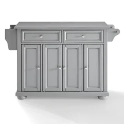 Alexandria Stainless Steel Top Kitchen Island/Cart Gray/Stainless Steel - Crosley -Chic Furniture Store GUEST e6e375d0 71dd 4f26 84c5 a6fb7b3471cd