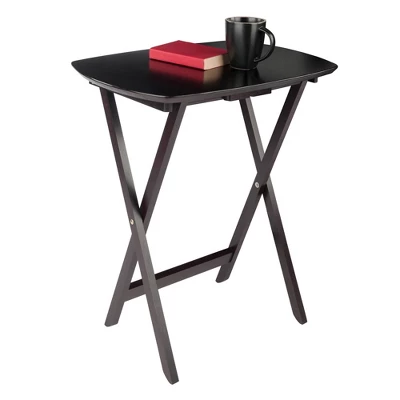 Set Of 4 Single Snack Tables Espresso - Winsome 9 Set Of 4 Single Snack Tables Espresso - Winsome - Image 9