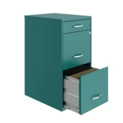 Space Solutions 18" Deep 3 Drawer Metal Organizer File Cabinet With Pencil Drawer -Chic Furniture Store GUEST eff5cb50 ae69 4a21 bb3e 67b8aea36761