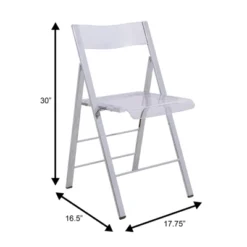 LeisureMod Menno Folding Dining Chair With Stainless Steel Frame, Compact And Durable Design For Kitchen, Balcony, Patio, Garden, Office, Or Event Use 30 LeisureMod Menno Folding Dining Chair With Stainless Steel Frame, Compact And Durable Design For Kitchen, Balcony, Patio, Garden, Office, Or Event Use -Chic Furniture Store GUEST f0aaceaf f56e 47ba aeaa 4f24828a21a7