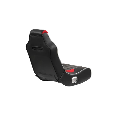 Flash Neo Fiber LED Wired Audio Floor Rocker Gaming Chair Red/Black - X Rocker 3 Flash Neo Fiber LED Wired Audio Floor Rocker Gaming Chair Red/Black - X Rocker - Image 3