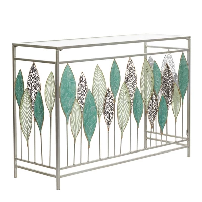 30" X 44" Contemporary Metal Console Table - Olivia & May 9 30" X 44" Contemporary Metal Console Table - Olivia & May - Image 9