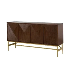Uirich 65'' Wide Modern Sideboard Storage Cabinet With Adjustable Shelves| KARAT HOME -Chic Furniture Store GUEST f1b14e3d a644 4d2b 856b 102e39c83df0