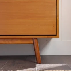 Solid Wood Mid-Century Modern TV Stand For TVs Up To 80" - Saracina Home -Chic Furniture Store GUEST f4abc142 84ea 4c94 8534 cf09ec9e7bfa