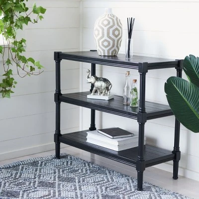 Rafiki 3 Shelf Console - CNS5715 -Safavieh 1 Rafiki 3 Shelf Console - CNS5715 -Safavieh