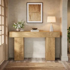 Tribesigns 63" Console Table, Farmhouse Wooden Sofa Table Behind Couch, Entrance, Hallway, Entryway -Chic Furniture Store GUEST f4d19d5d d22e 444c b743 7aed74bea92f