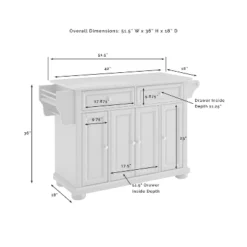 Alexandria Stainless Steel Top Kitchen Island/Cart Gray/Stainless Steel - Crosley -Chic Furniture Store GUEST f66b066b 24e0 4058 92cd 433a1e1b9a3c