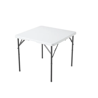 SKONYON 5-Piece Folding Card Table And Chairs Set, Portable Indoor/Outdoor Seating, White 5 SKONYON 5-Piece Folding Card Table And Chairs Set, Portable Indoor/Outdoor Seating, White - Image 5