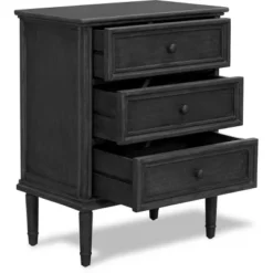 Webster 3 Drawer Storage Cabinet Dark Gray - Finch -Chic Furniture Store GUEST f915f2f5 aec0 4b07 840b a9274f624909