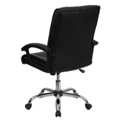 Flash Furniture Mid-Back Black LeatherSoft Swivel Manager's Office Chair With Arms 14 Flash Furniture Mid-Back Black LeatherSoft Swivel Manager's Office Chair With Arms -Chic Furniture Store GUEST fb3aac87 11d7 44a5 a3c0 6ca5bda0d555