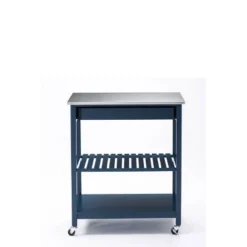 Holland Kitchen Cart With Stainless Steel Top - Boraam -Chic Furniture Store GUEST fb620e53 bc3c 4cdc bcbb b86cc2b57b40