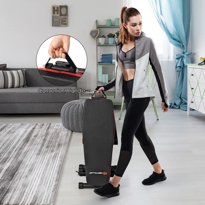 Costway Foldable Weight Bench Multifunctional Dumbbell Gym Bench W/Elastic Ropes 9 Costway Foldable Weight Bench Multifunctional Dumbbell Gym Bench W/Elastic Ropes - Image 9